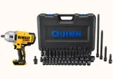 High Torque Impact Wrench 1/2 Inch Drive with Impact Sockets
